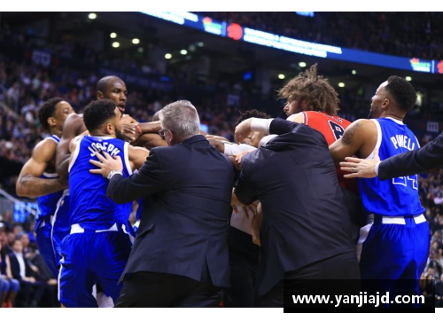 NBA激烈对抗现场全记录：球场上的火爆瞬间